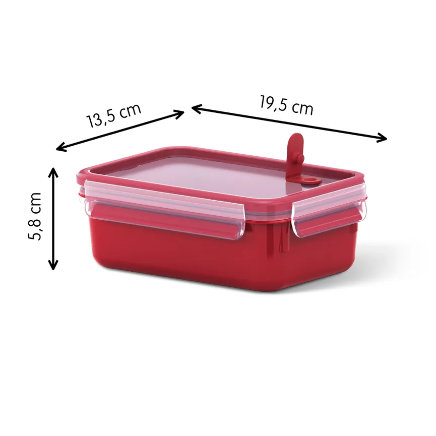 Dose Clip&Micro 0,8 l rechteck detail