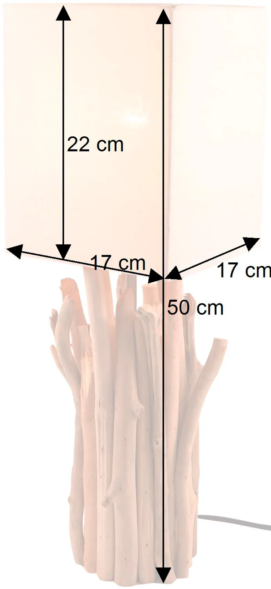 Tischleuchte "Kukuma" detail