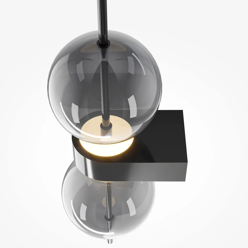 LED-Wandleuchte "Double Moon" detail