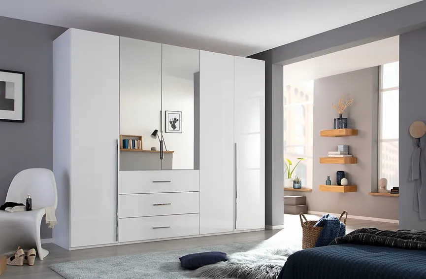 Kombi-Drehtürenschrank 5-trg. milieu