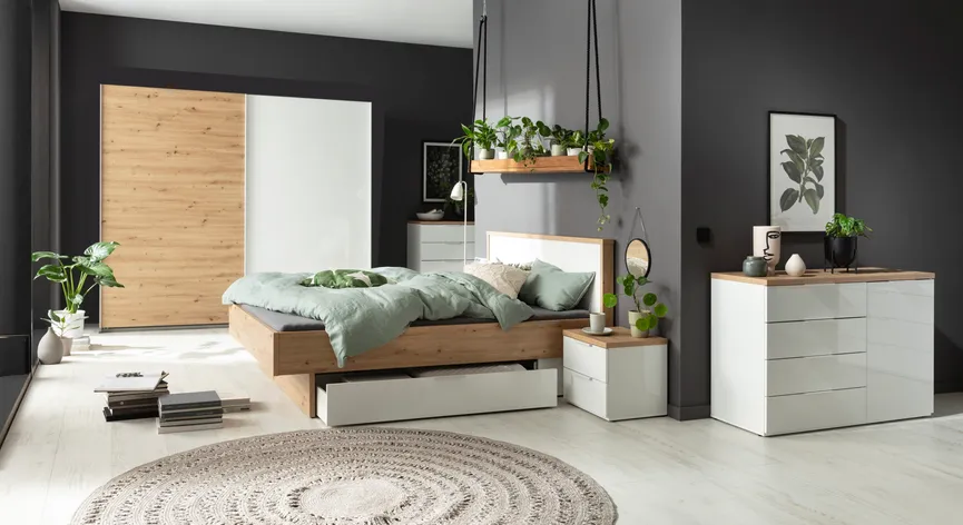 Bett LF 140x200 cm milieu