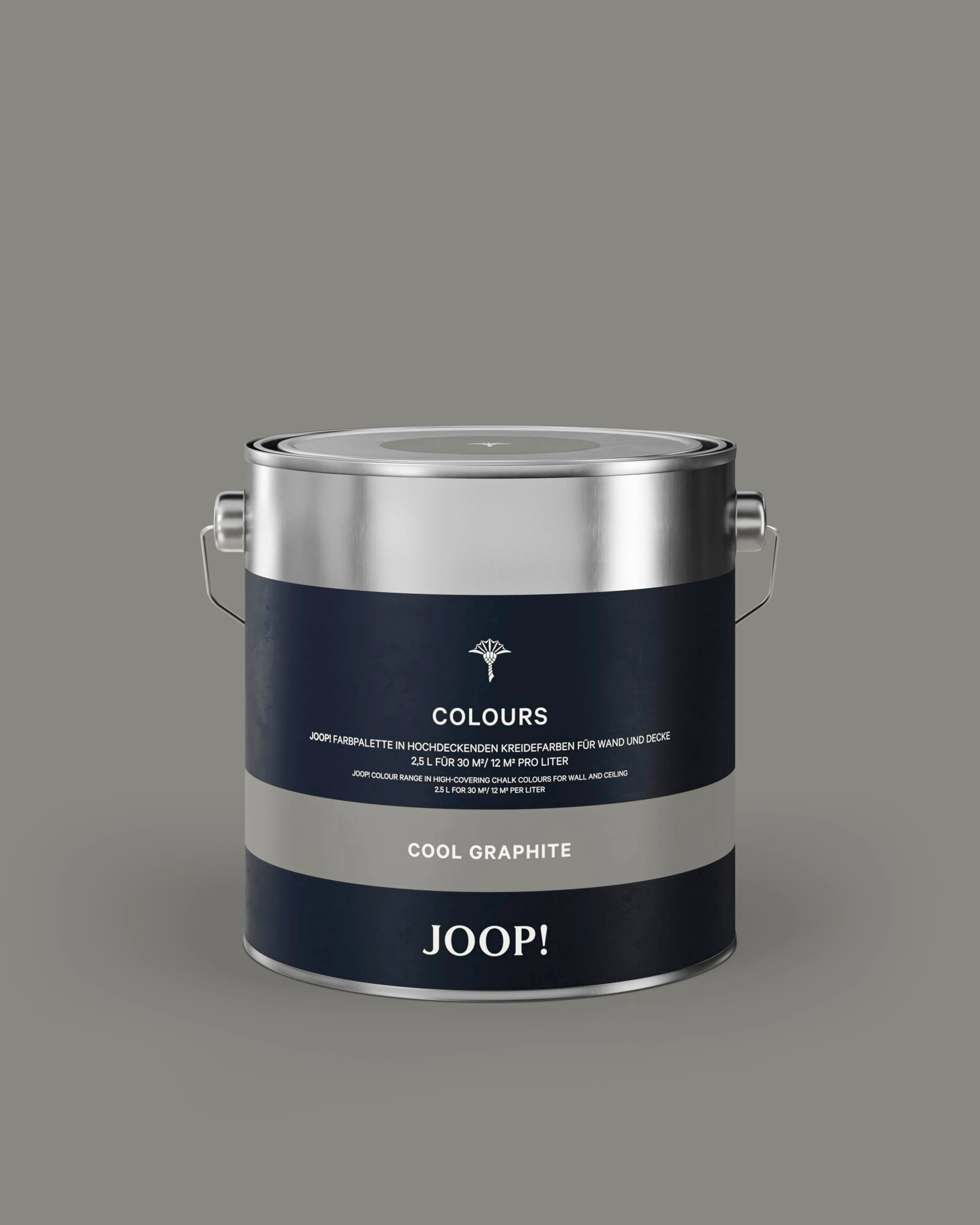 Wandfarbe Colour "Cool Graphite"