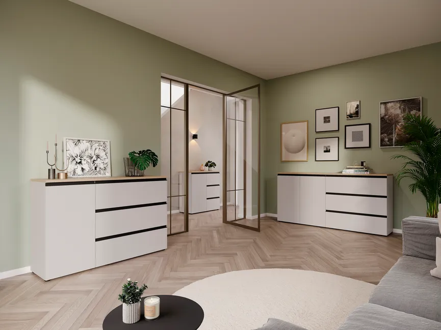 Kommode 1T/3S milieu