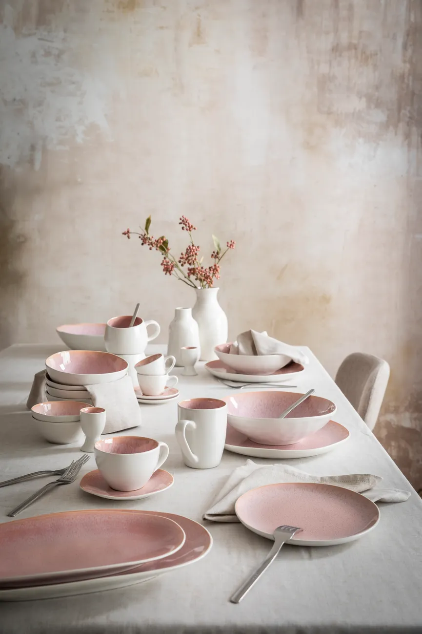 Becher "Antonia" 435 ml rosa milieu