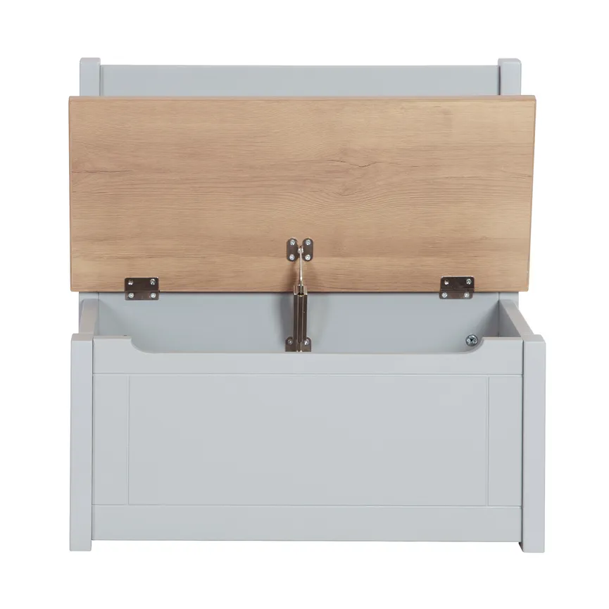 Sitzbank natur/taupe detail