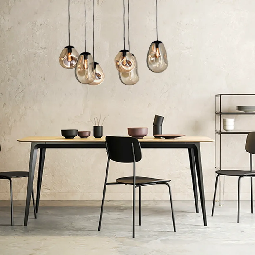 Pendelleuchte "Lava" milieu