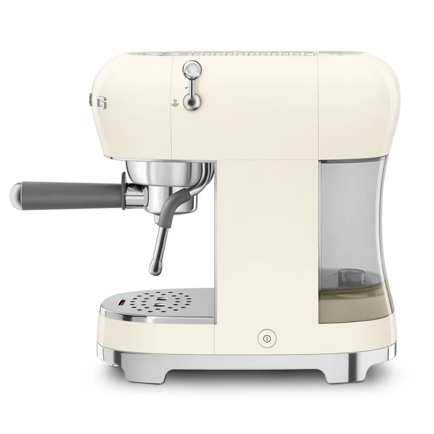 Siebträger Maschine creme detail