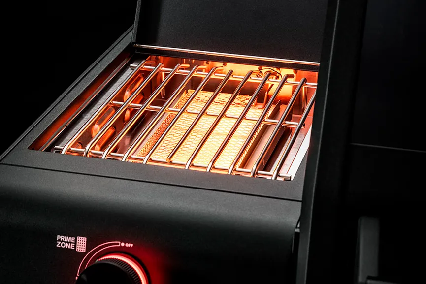 Hero 6 Gasgrill detail