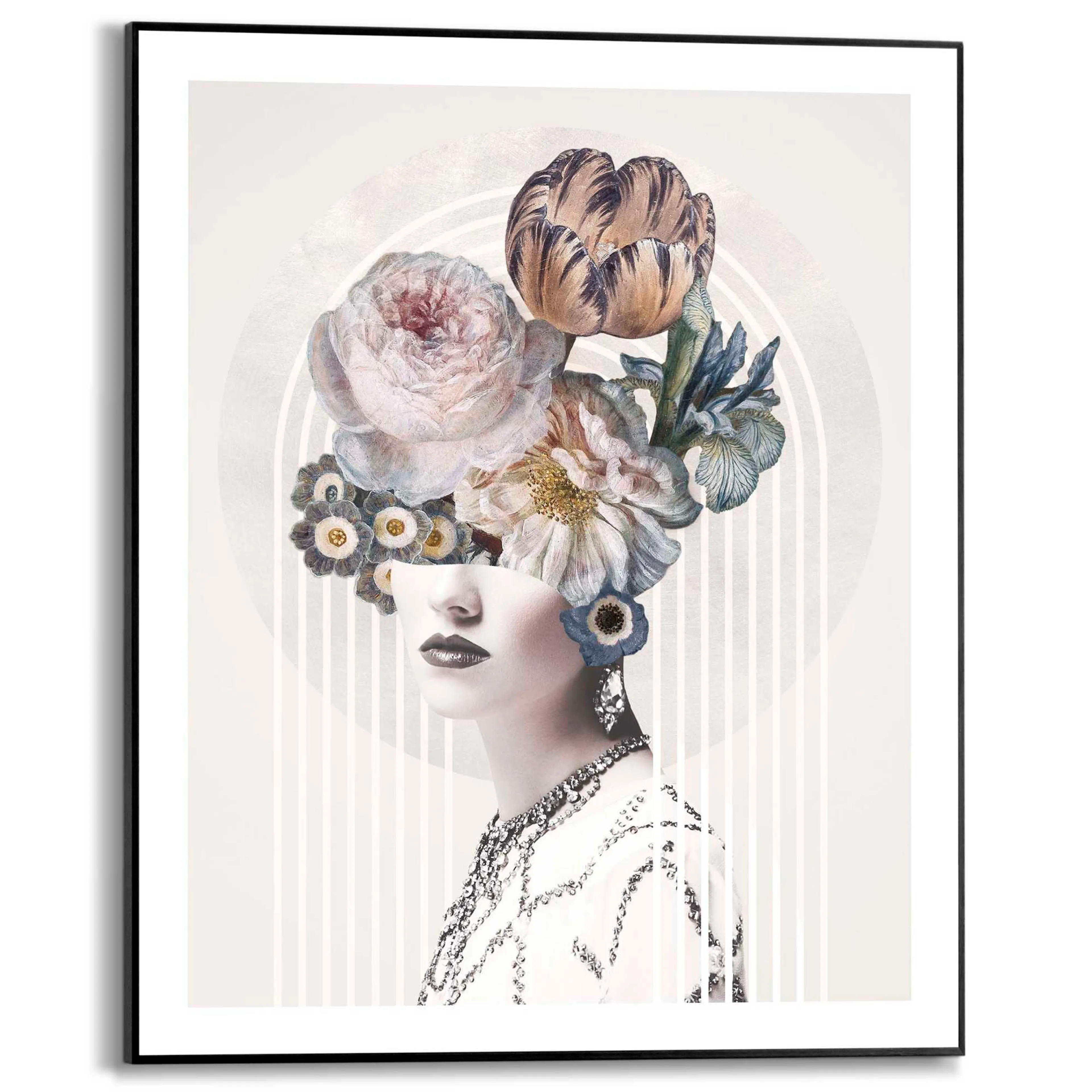 Wandbild 40 x 50 cm Graphic Female