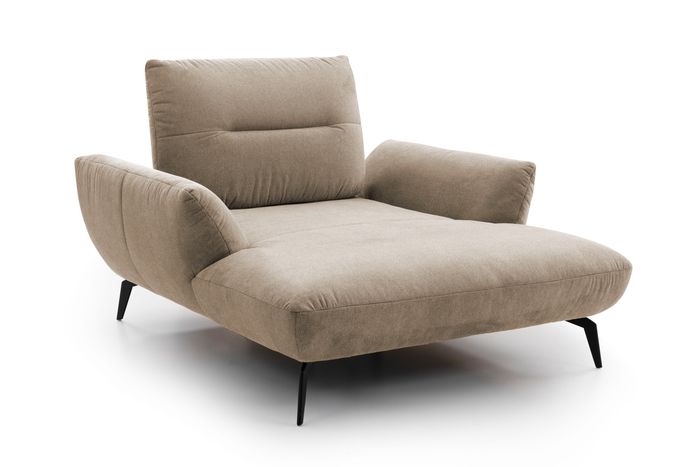 Loveseat-Sessel Grau Payton