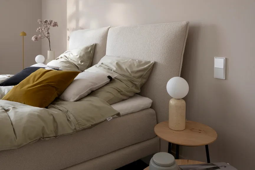 Boxspringbett detail