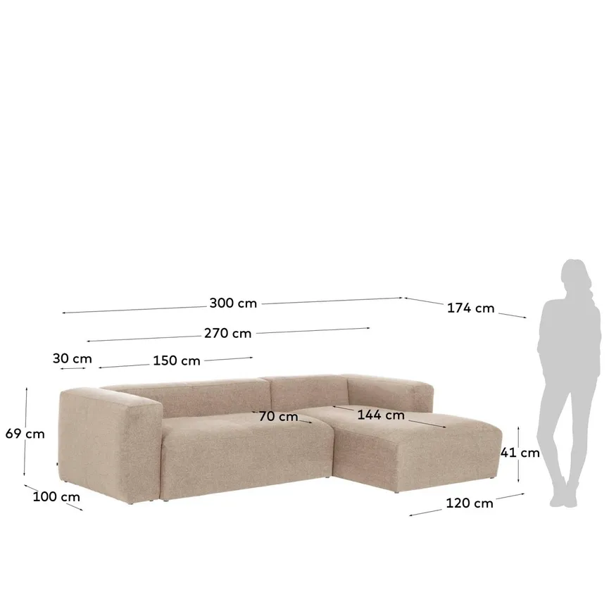 Ecksofa 3-Sitzer detail