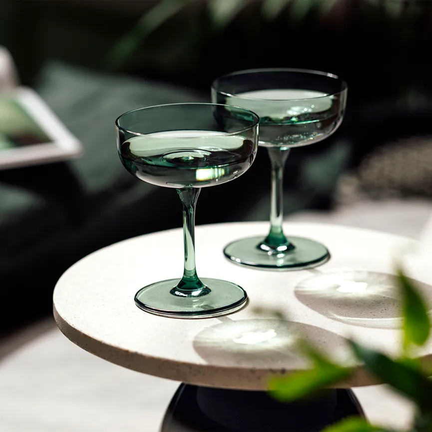 Sektglas "Like" 2er-Set sage milieu