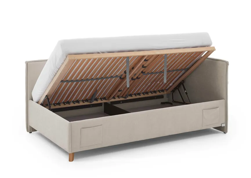 Polsterbett 90x200 cm detail