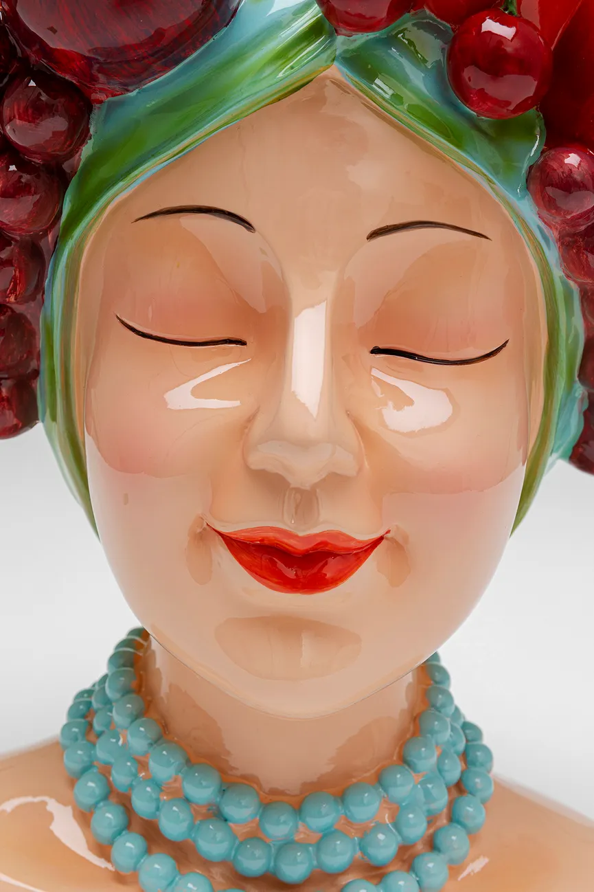 Vase "Fruity" Früchte detail