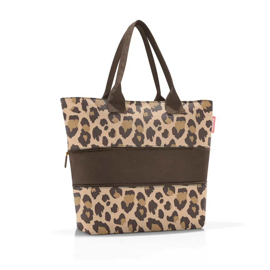 Shopper E1 "leo macchiato" detail