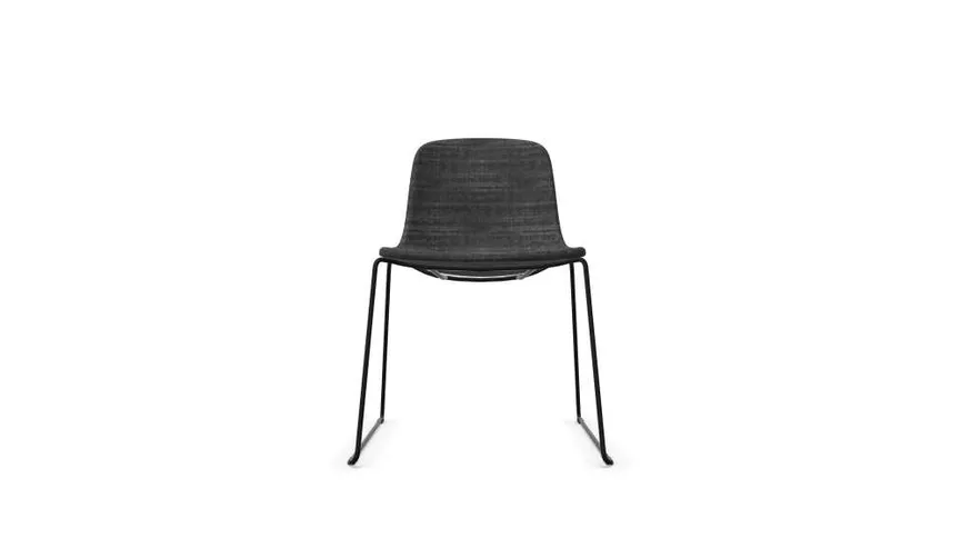 Stuhl Sled fully upholstered detail