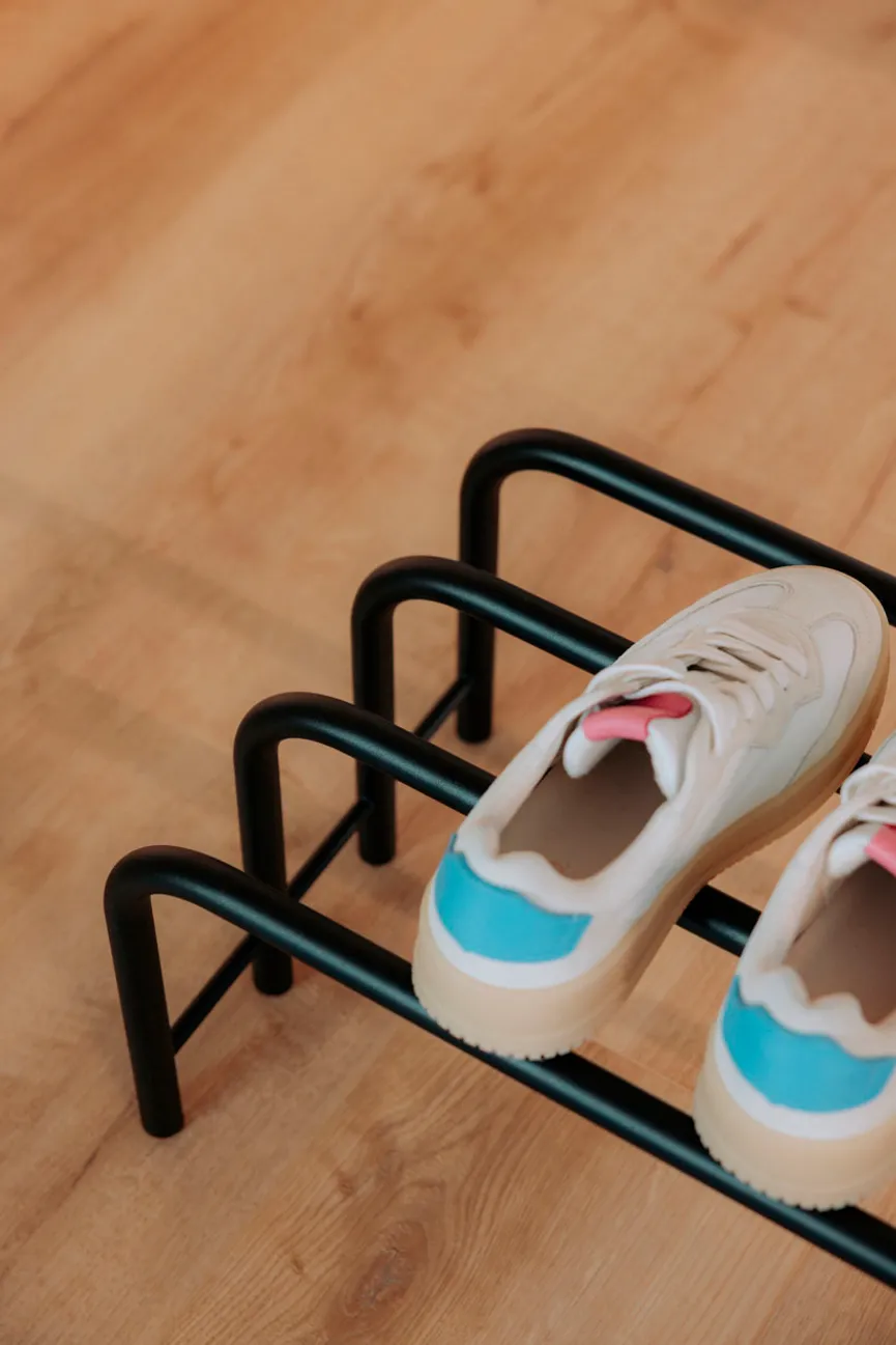 Schuhregal detail