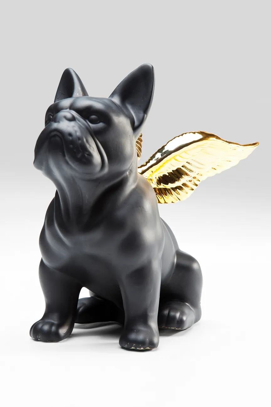 Figur "Sitting Angel Dog" Hund hauptaufnahme
