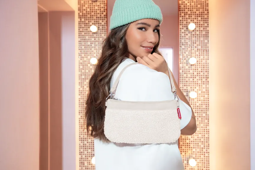 Mini Pouch "teddy sand" milieu