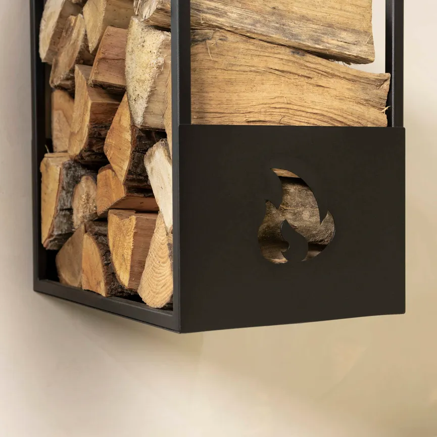 Feuerholzsammler detail