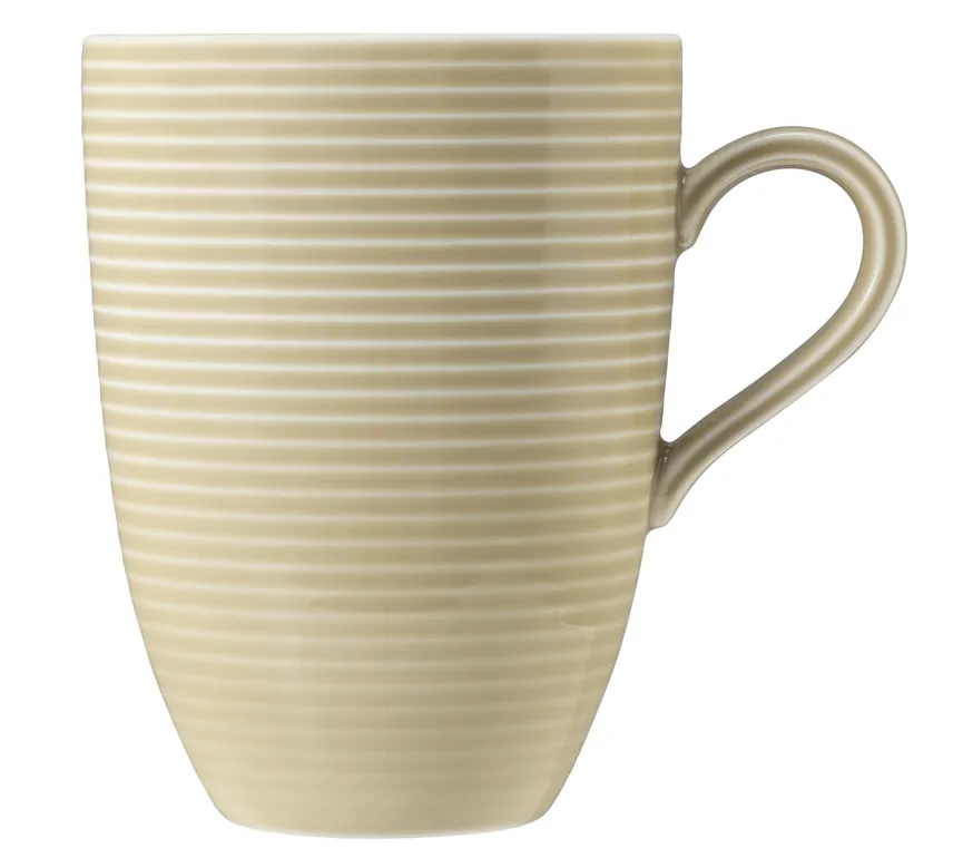 Becher "Beat" 350 ml sandbeige detail