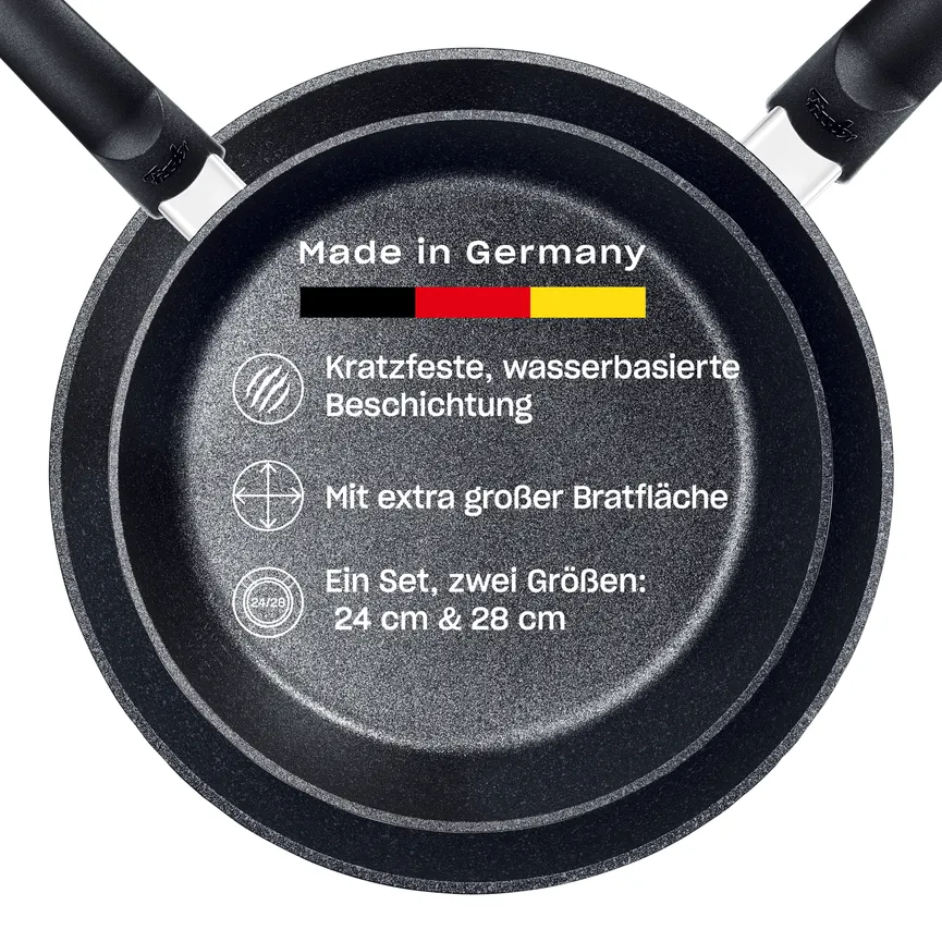 Pfannenset Adamant Comfort detail