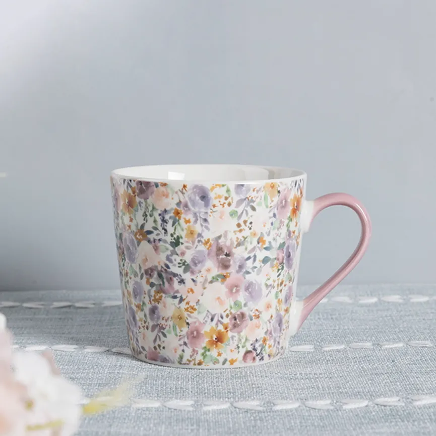 Becher "Blütenpracht" 340 ml milieu