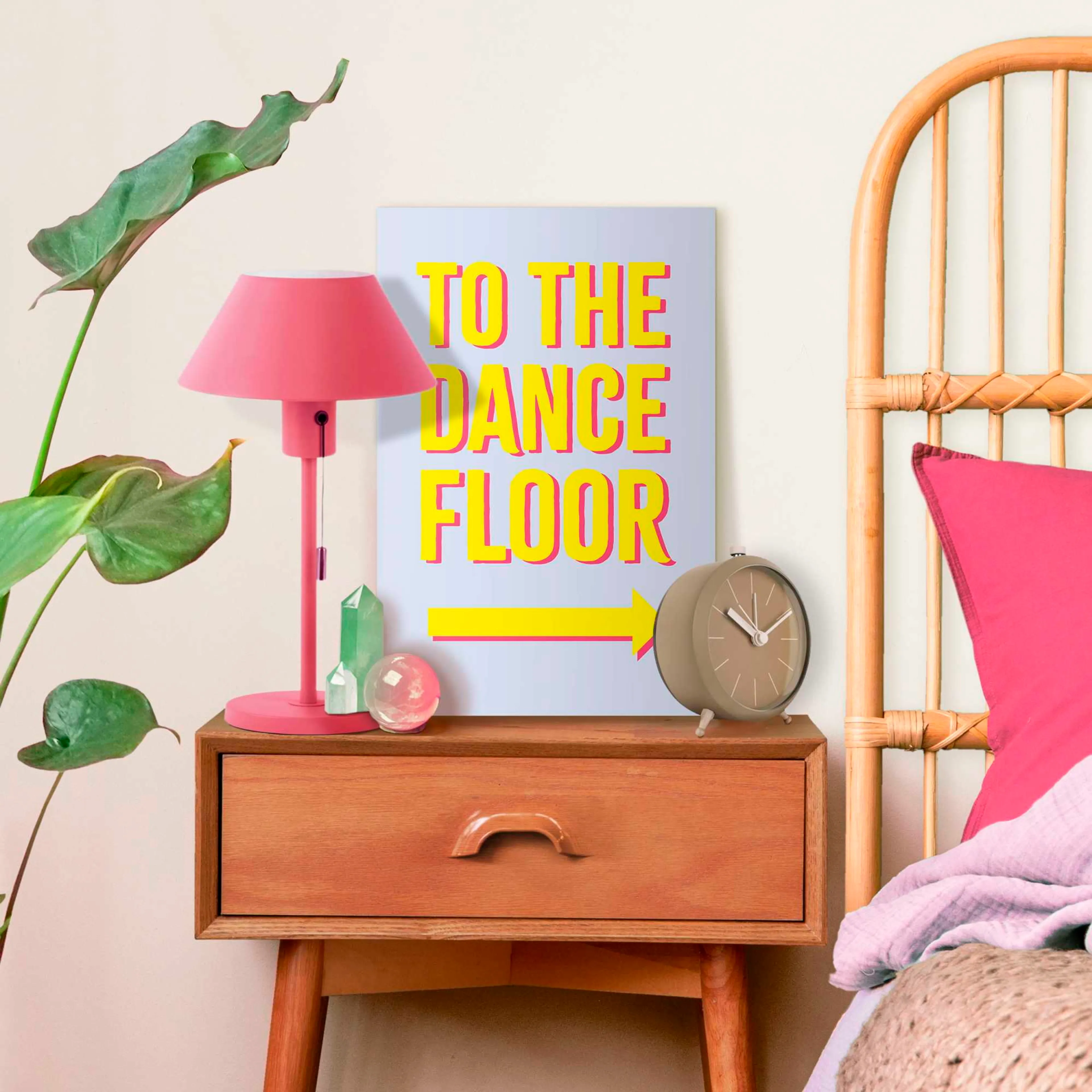 Wandbild 20 x 30 cm Dancefloor