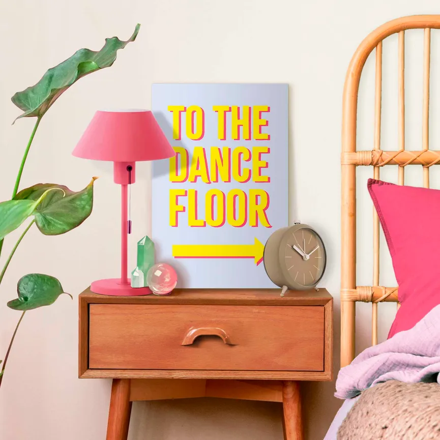 Leinwand "Dancefloor" milieu