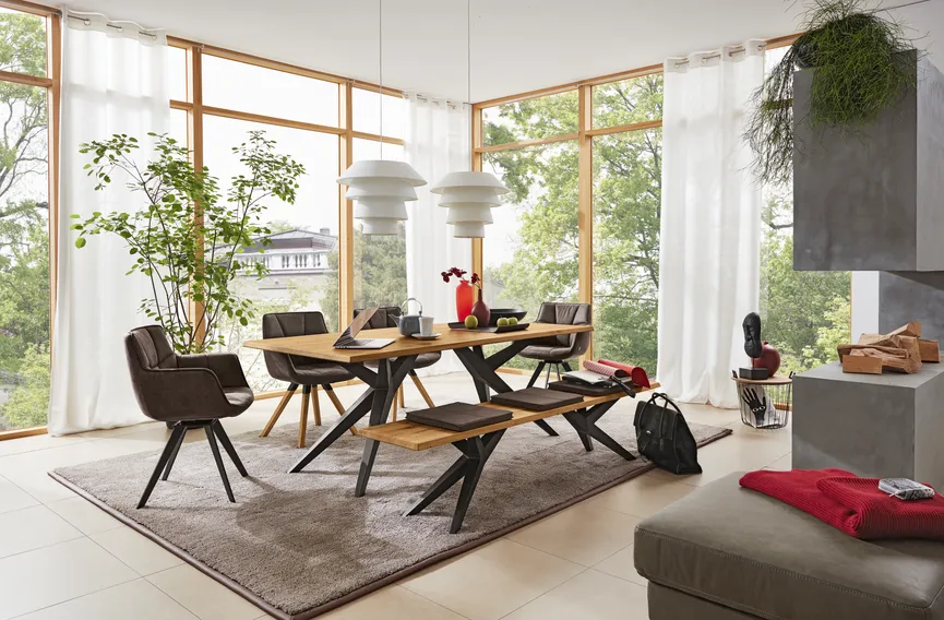 Esstisch 220x100 cm milieu