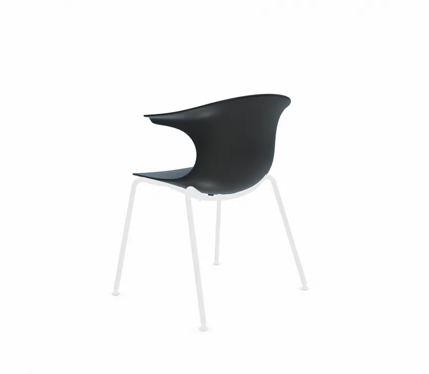 Stuhl 4 Legs white detail