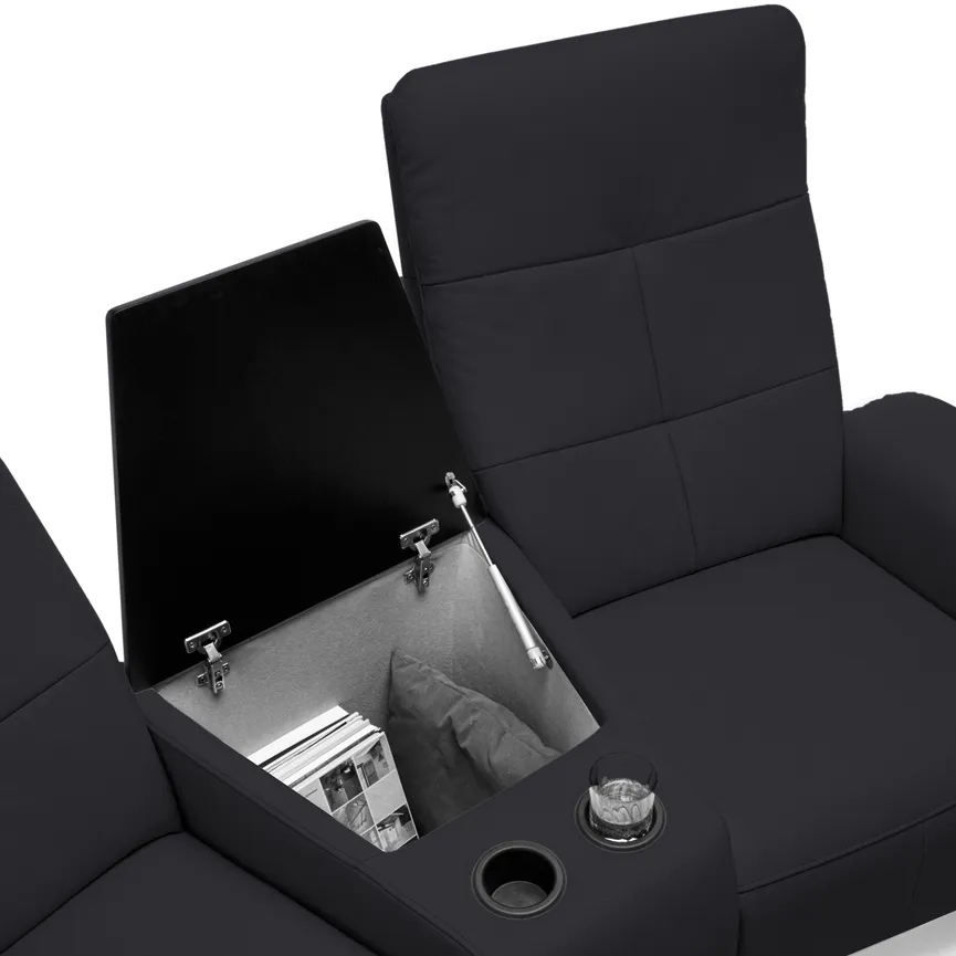 Rundsofa mit Zwischentisch detail