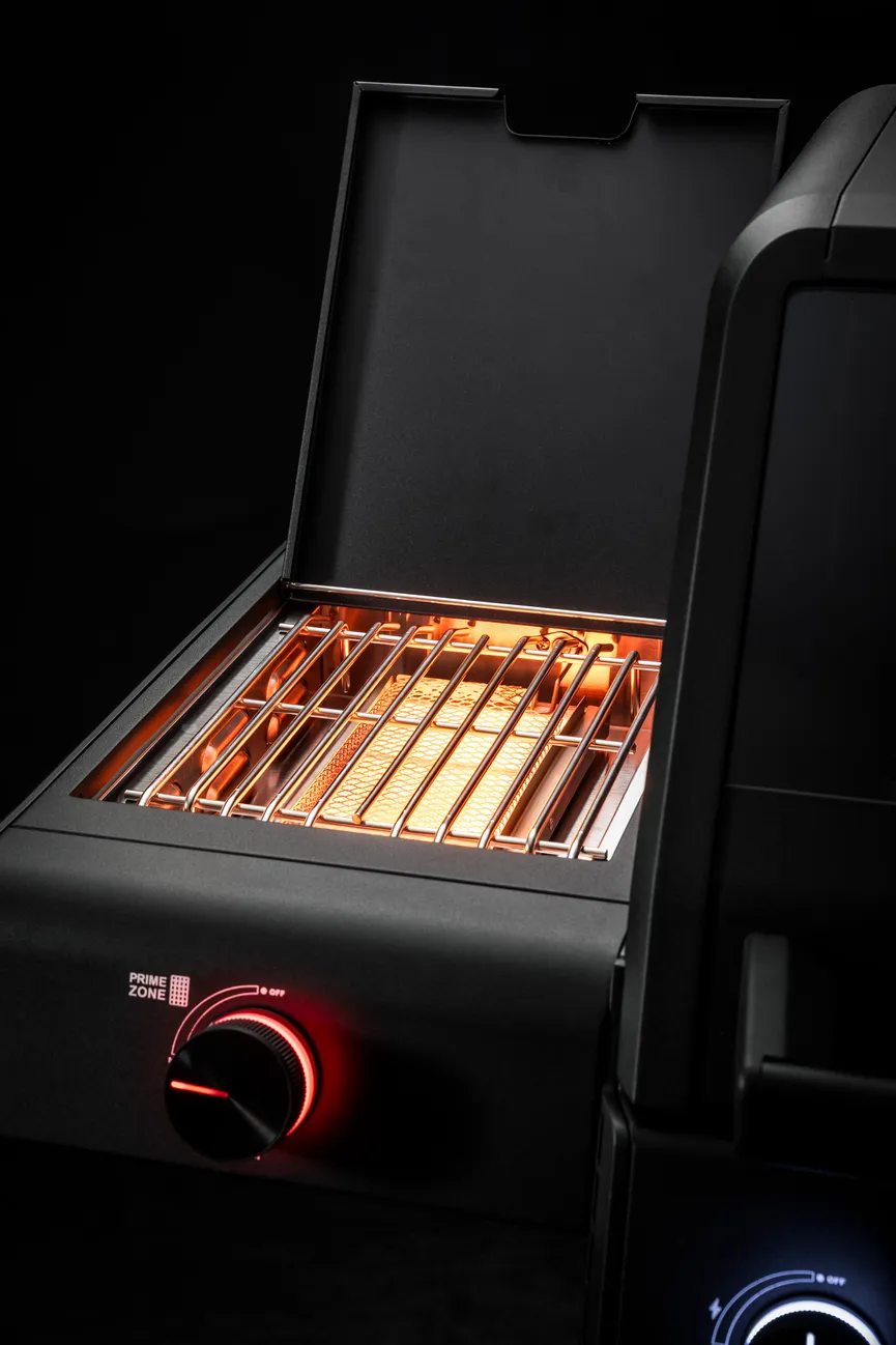 Hero 4 Gasgrill detail