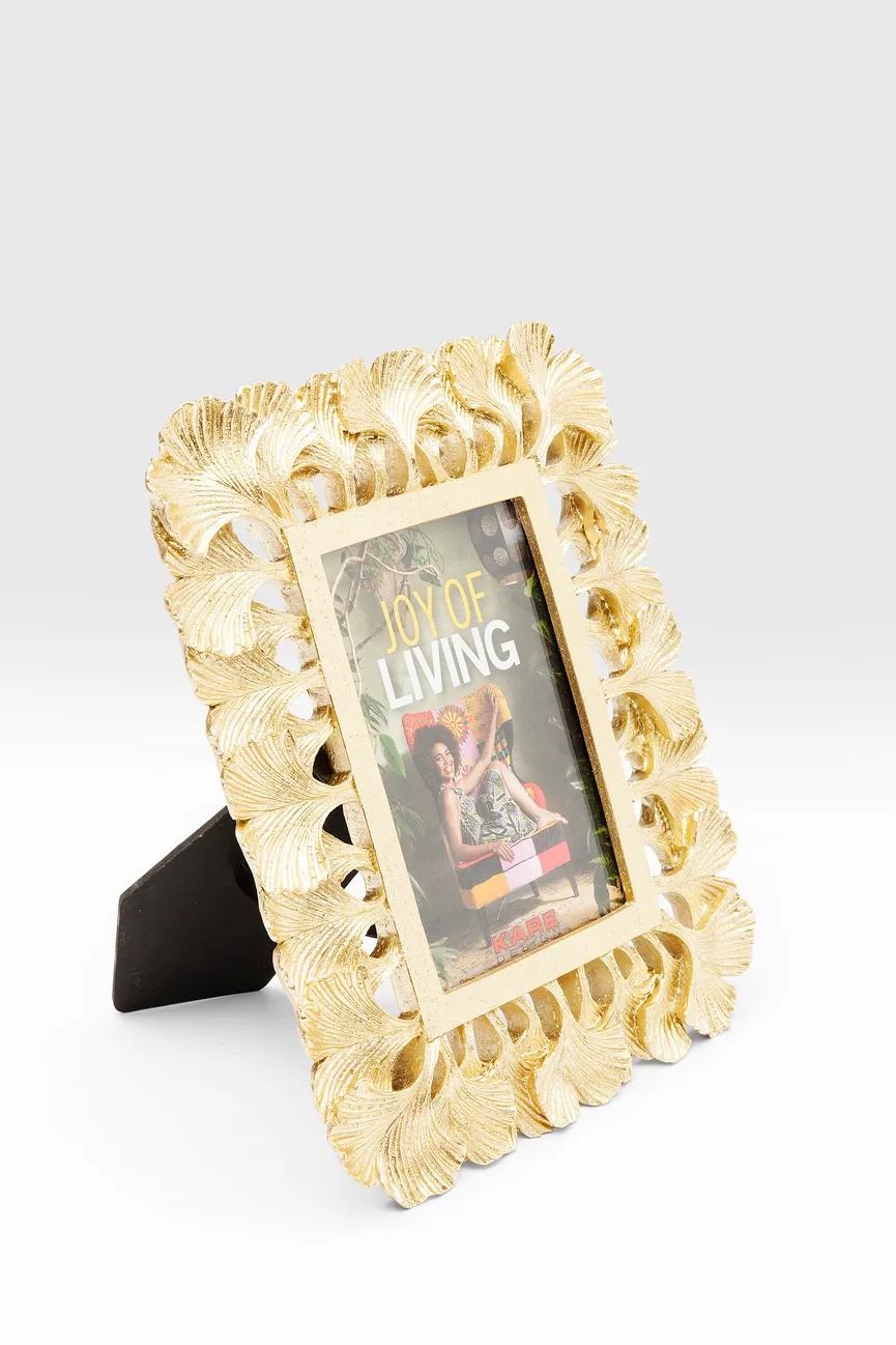 Bilderrahmen "Ginkgo" gold detail