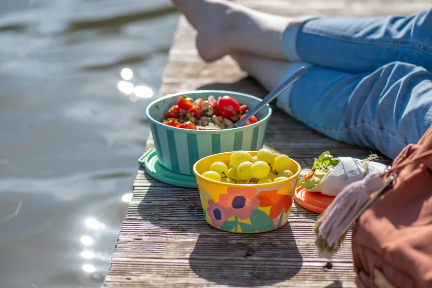 Box "Nora Stripes" 1,3 Liter milieu