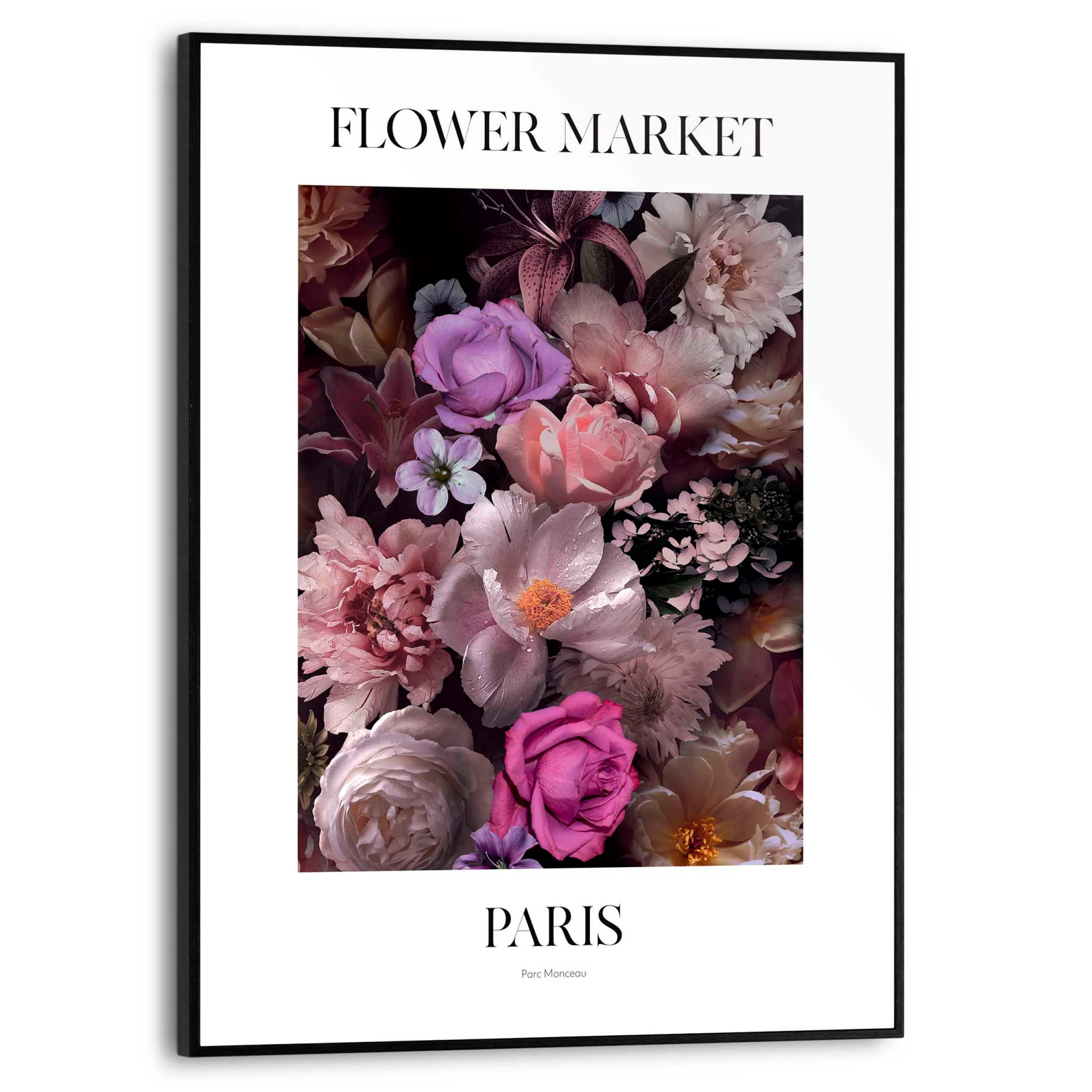 Wandbild 30 x 40 cm Rose Garden