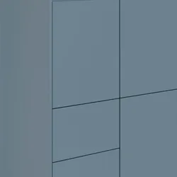 Mattblau material_farbe