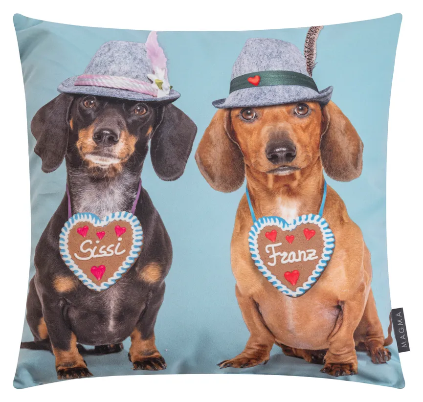 Kissen Sissi+Franz 45x45cm hauptaufnahme