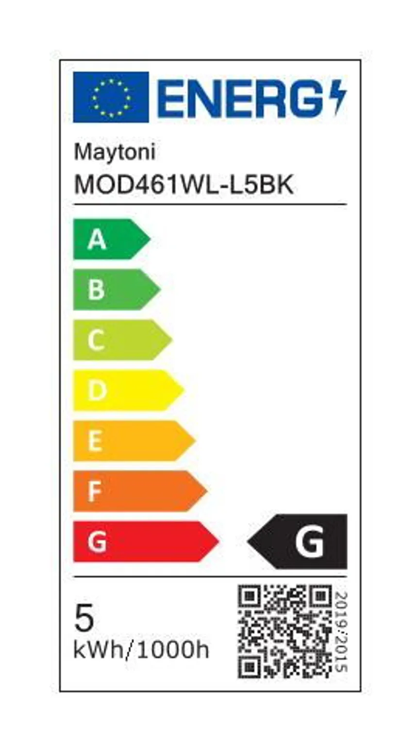 LED-Wandleuchte "Basic Texture energielabel
