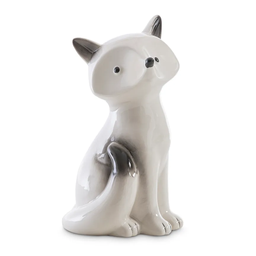 Figur "Fuchs" M weiß-schwarz hauptaufnahme