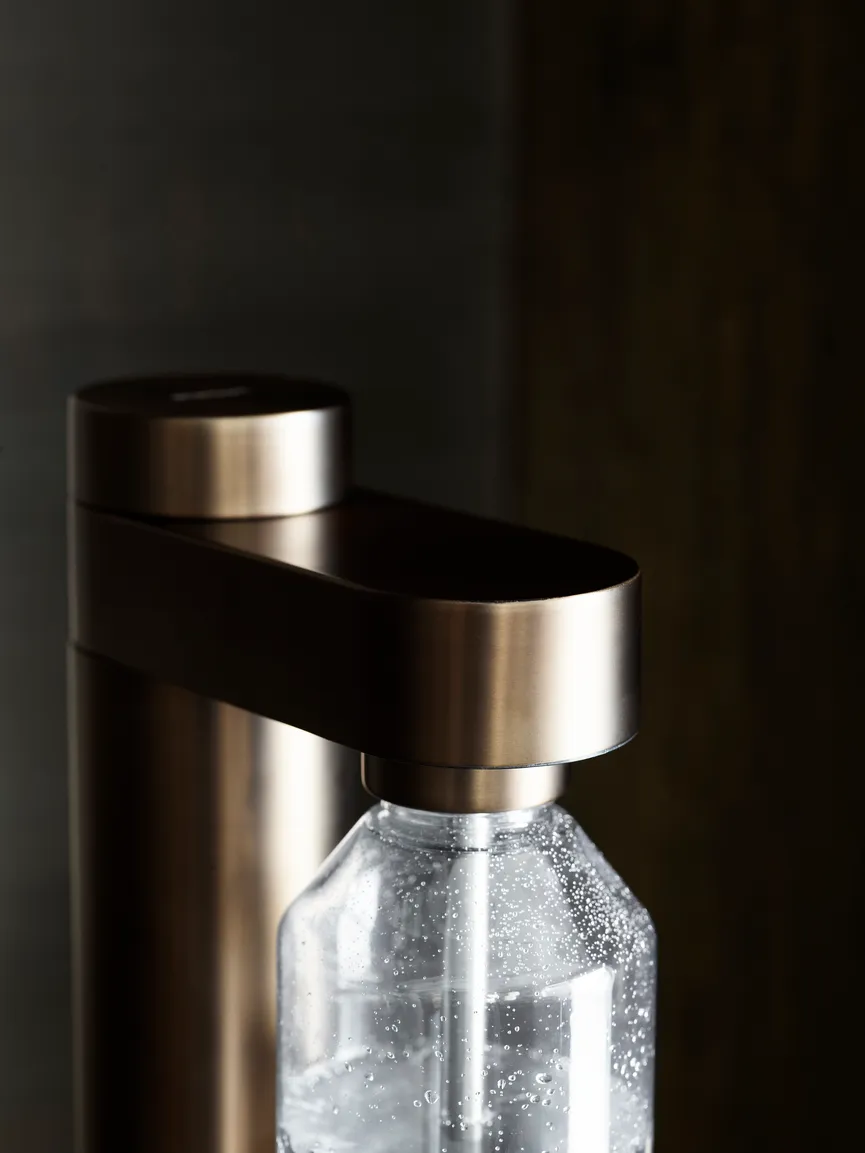 Wassersprudler "Brus" brown detail