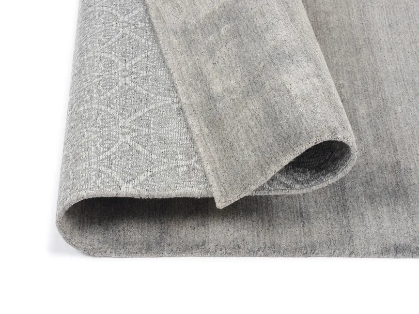 Handwebteppich wendbar detail