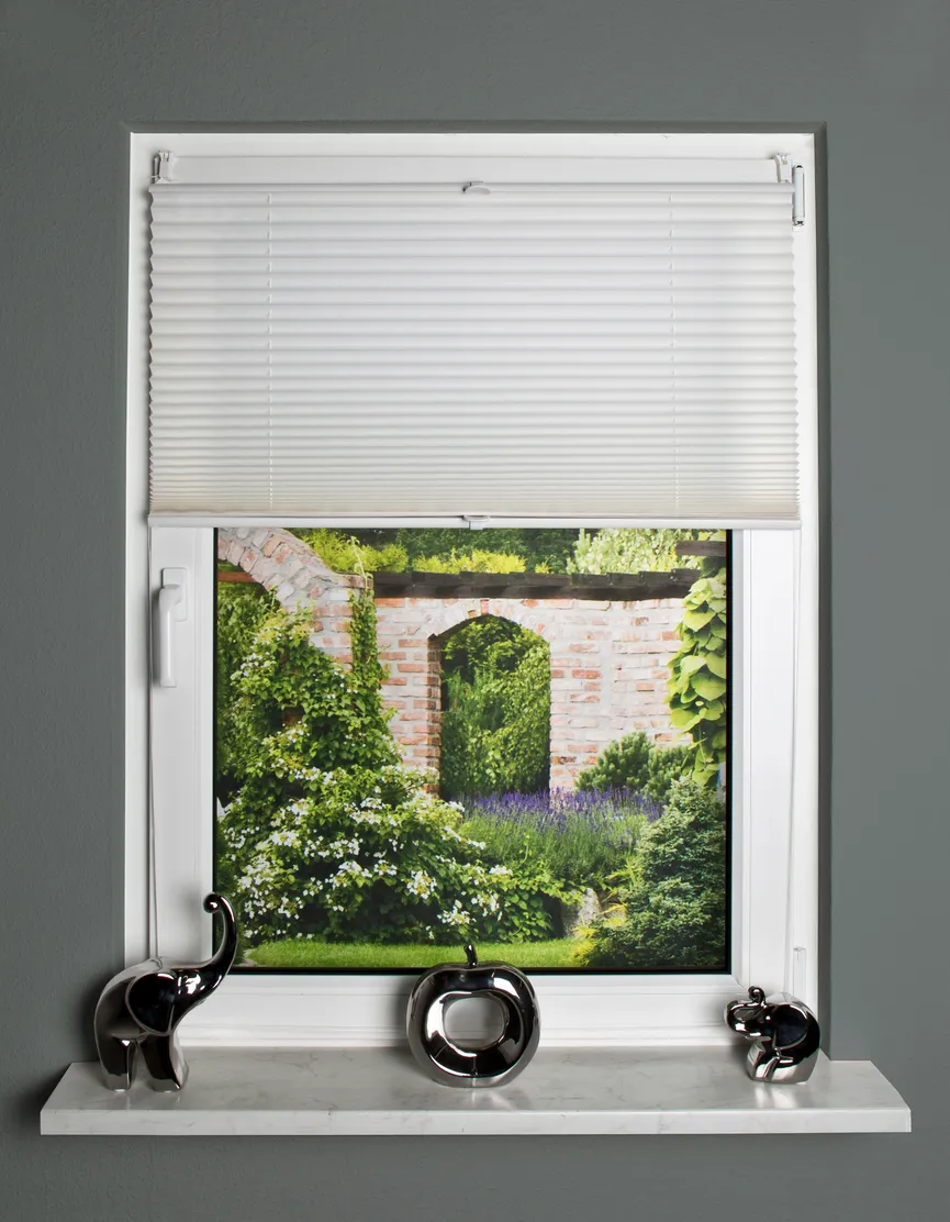 Plisseerollo Uni 70x210 milieu