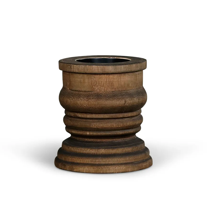 Kerzenständer hellbraun XS hauptaufnahme