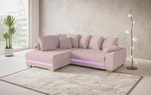 Ecksofa mit Soundsystem