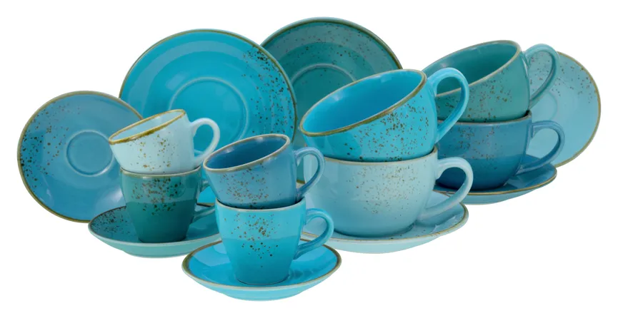 Espressotassen-Set "Aqua" detail