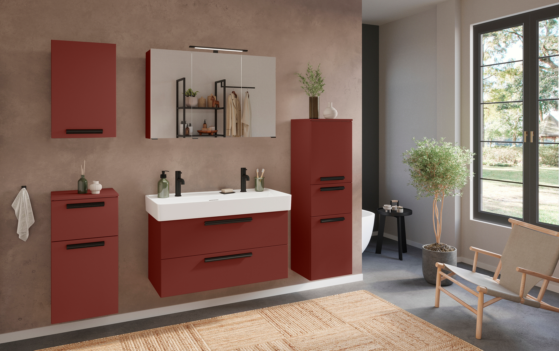 *Spiegelschrank milieu