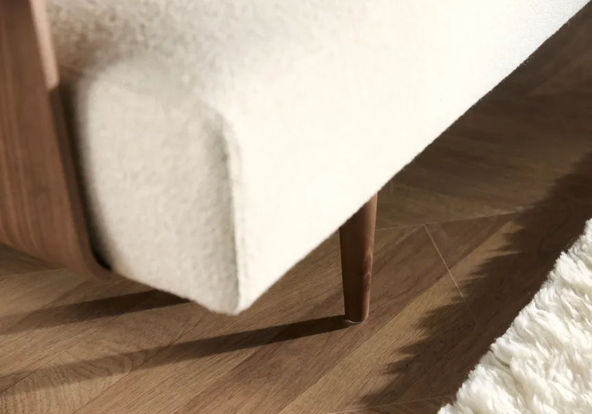 Sofa+AL dunkles Holz detail