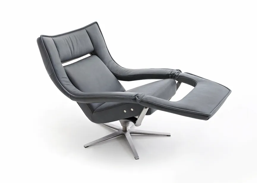 Sessel Yoko-4 DK nickel detail